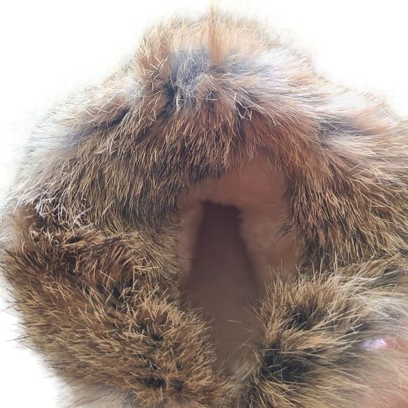 Comfy Kids Little Girls Fluffy Trim Velcro Solid Thermal Snow Boots Pink Size 30 - Picture 8 of 11